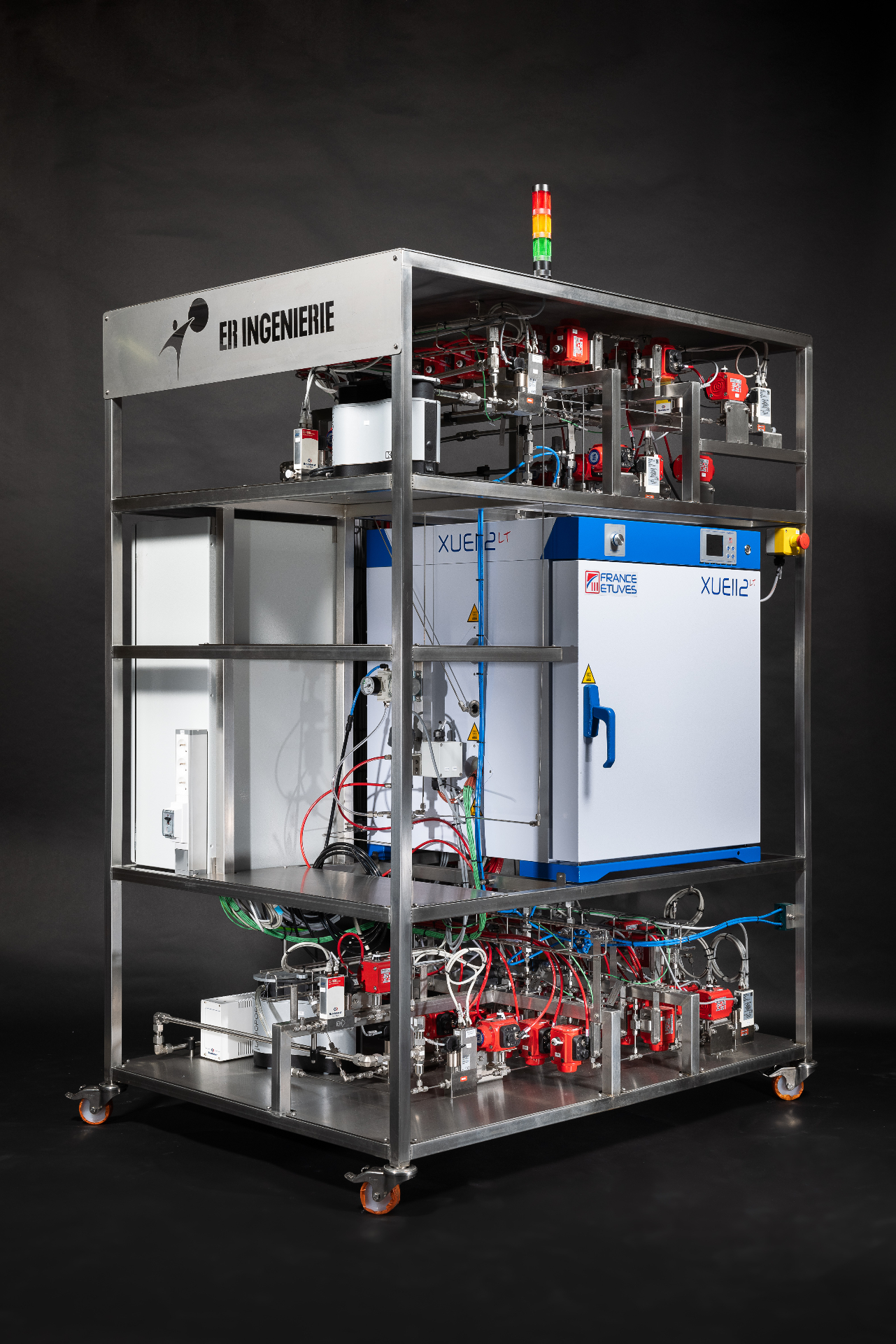 Banc de tests – adsorption/désorption