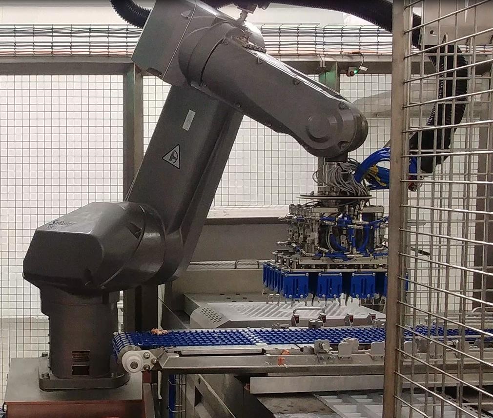 Cellule robotisée agroalimentaire – fromages