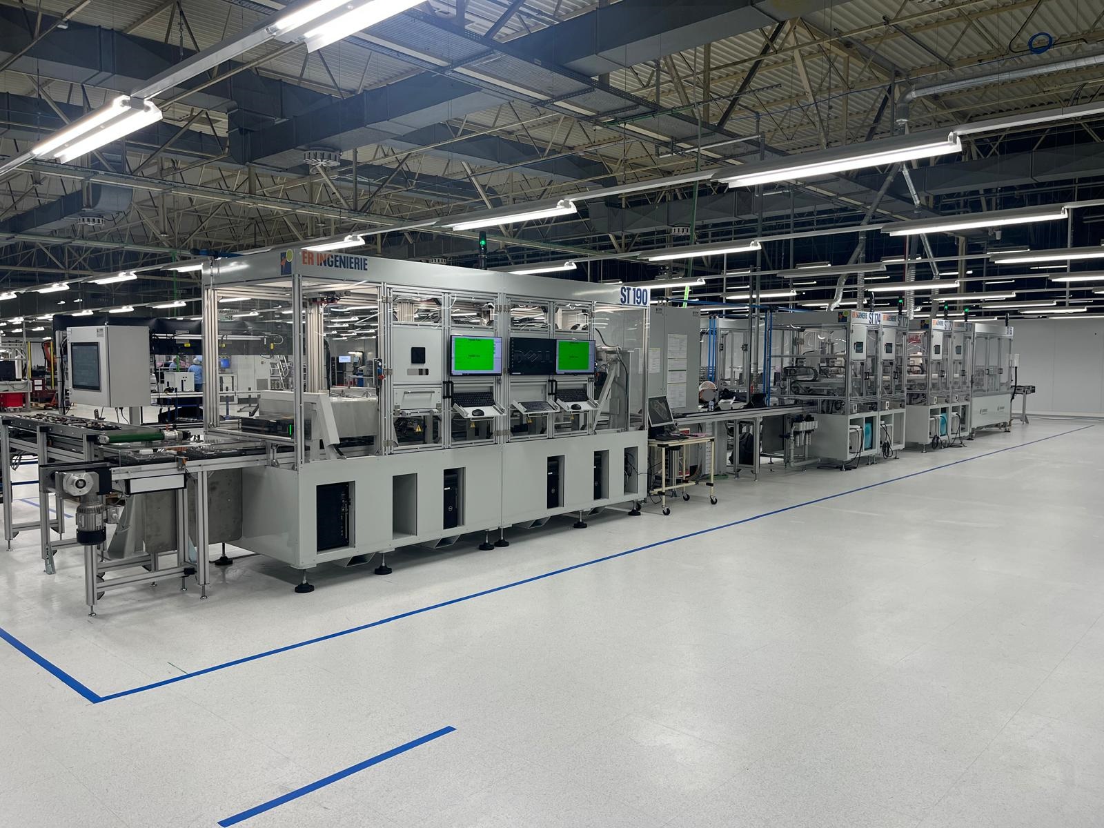 Ligne micro-usine en blocs fonctions