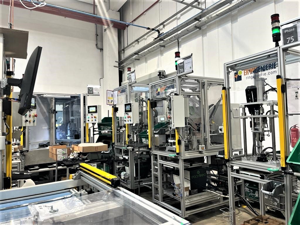 Ligne modulaire par blocs fonctions scalable