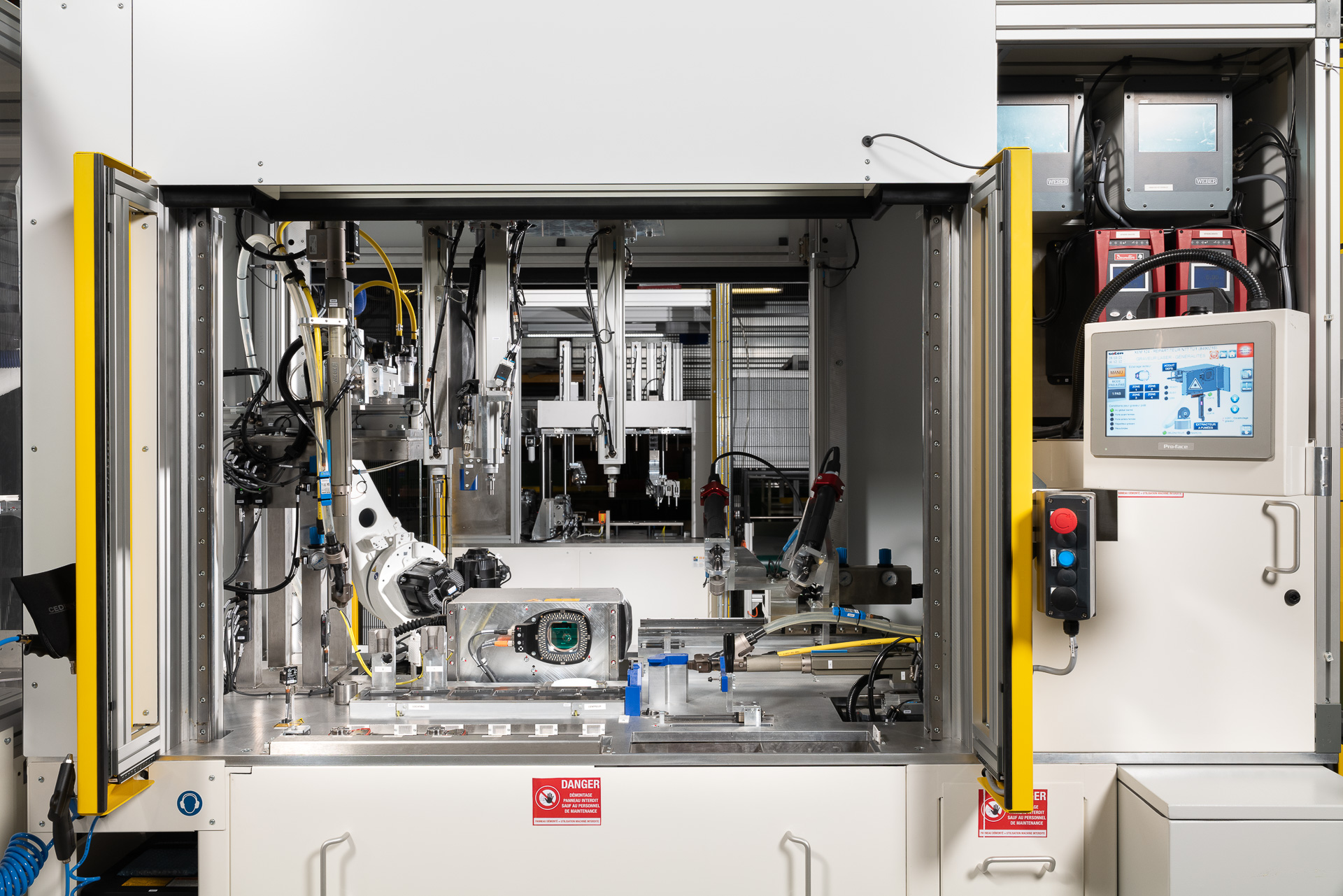 Machine spéciale d'automatisation industrielle sur mesure