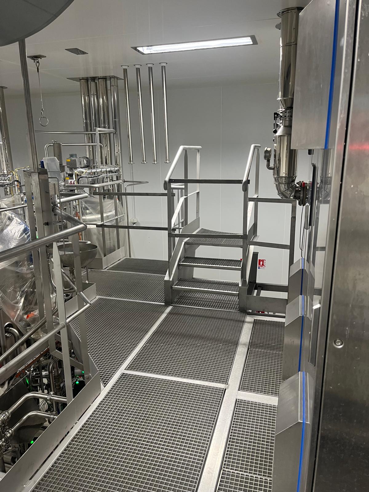 Passerelle et réseau process agroalimentaire