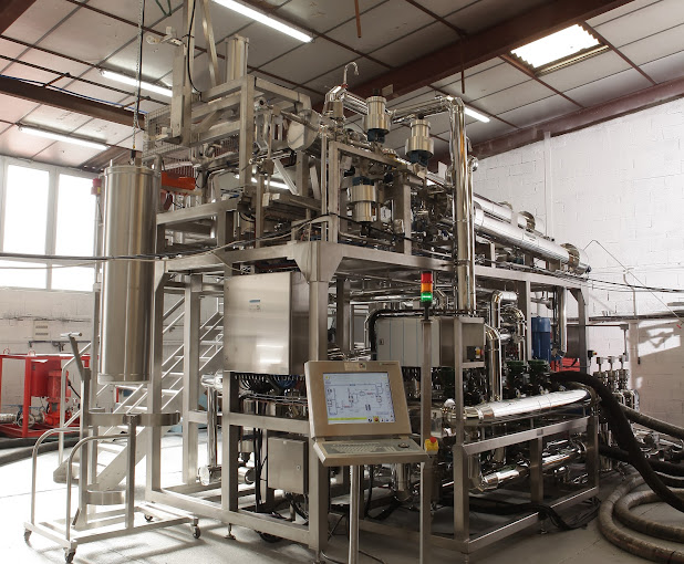 Skid d'extraction au fluide supercritique pour le secteur pharmaceutique