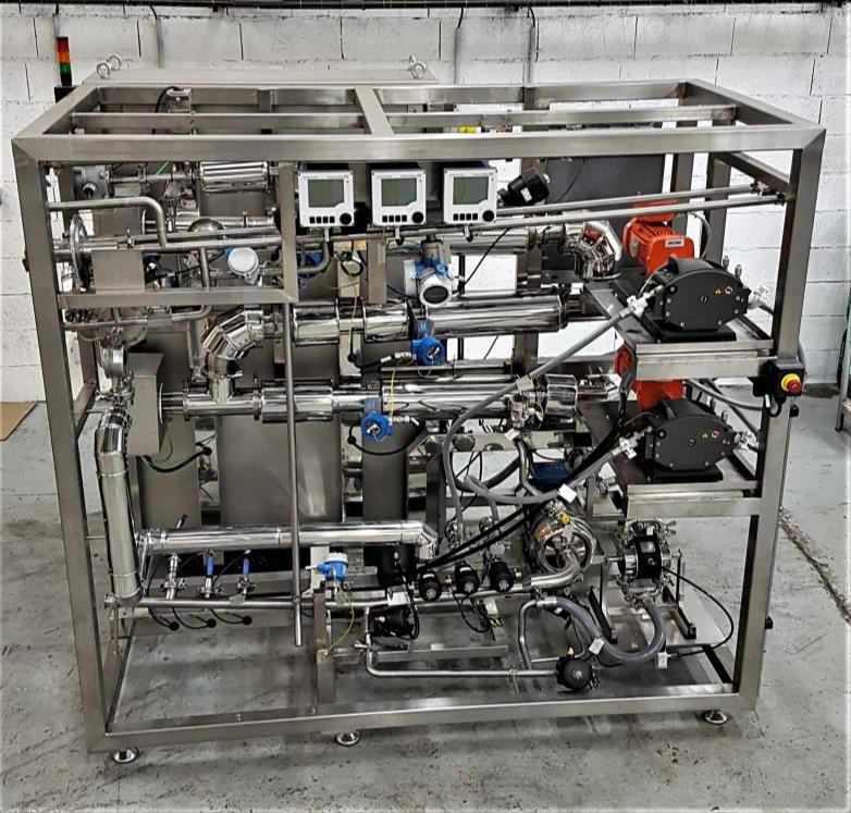 Skid NED pour cuves de solutions médicamenteuses